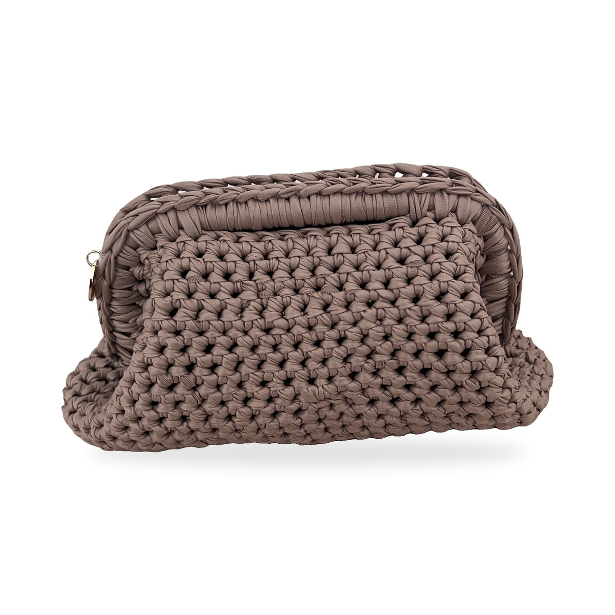 Le sac GEM en imitation cuir beige